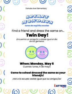 Twin Day - Dress the same as a friend! 